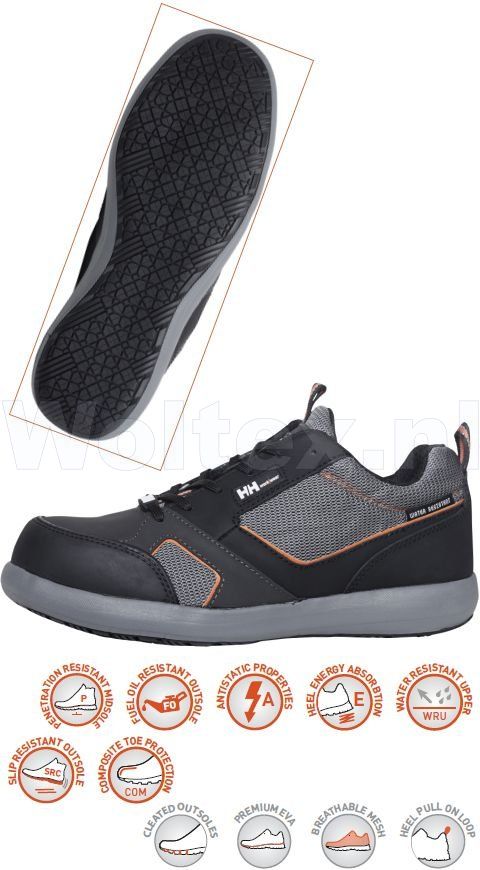 Helly Hansen Schoenen 78202 Holmen zwart-oranje(992)